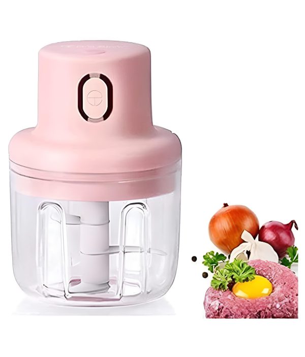 250 ml Single Bowl Usb Rechargeable Mini Grinder | Food Chopper