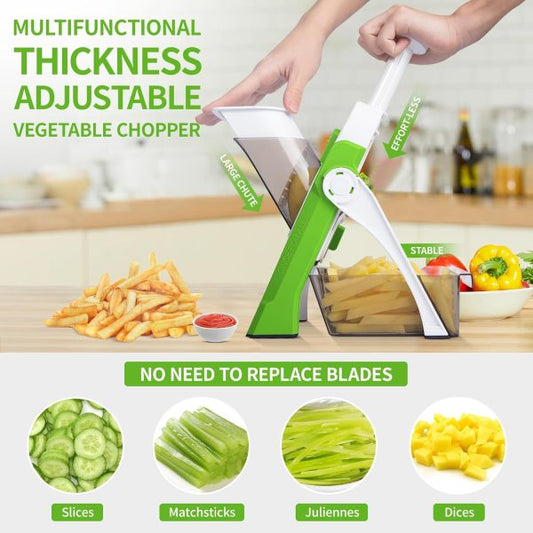 4 In 1 Vegetable Cutter | Adjustable Multi-function Vertical Vegetable Cutter