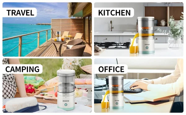Portable Electric Hands-free Rechargeable Juicer Machine |  Juicer And Squeezer