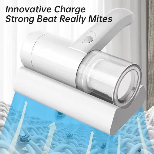 Portable Electric Mite Removal Vacuum Cleaner | Handheld with Powerful Suction | Deep Cleaning Machine for Couches and Beds