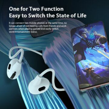Sport Bluetooth Pro Air 2nd Generation 5.3 Neck Hanging Wireless Earphone